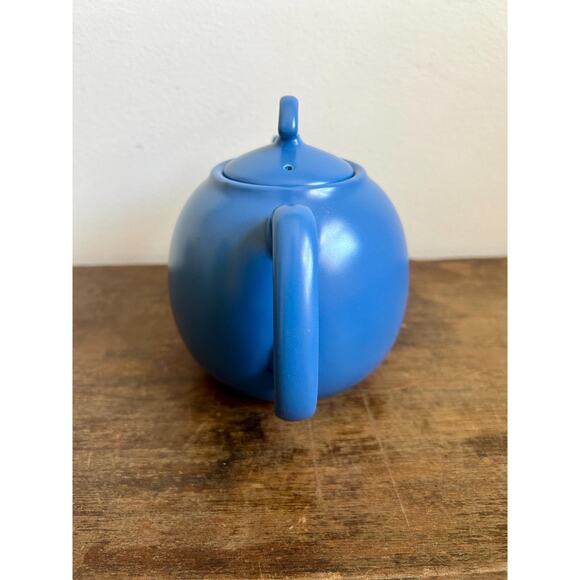 Vintage Ceramic Periwinkle Teapot | Tea Ware | I'm a Little Teapot - Picture 2 of 8